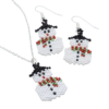 Snowman Necklace and Earrings Workshop - Riverside Beads