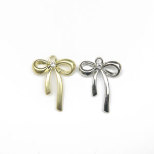 Bow With Diamante Charms
