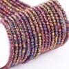 2mm Crystal Rondelle Bead Sunset