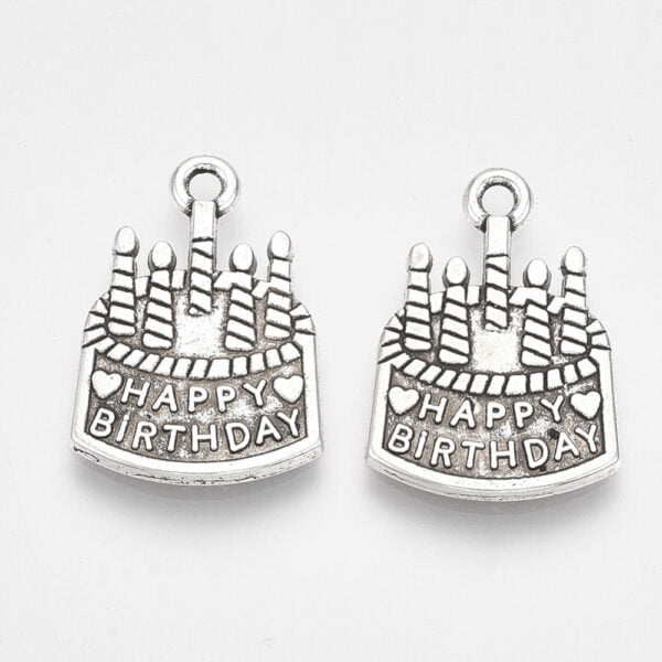 Birthday Cake Charms