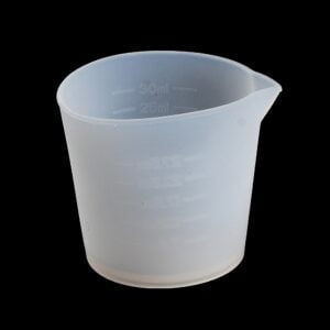 Resin Mixing and Measuring Cup - White Silicone 30ml beaker