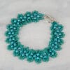 Teal Lacy Ladder Flower Bracelet Kit