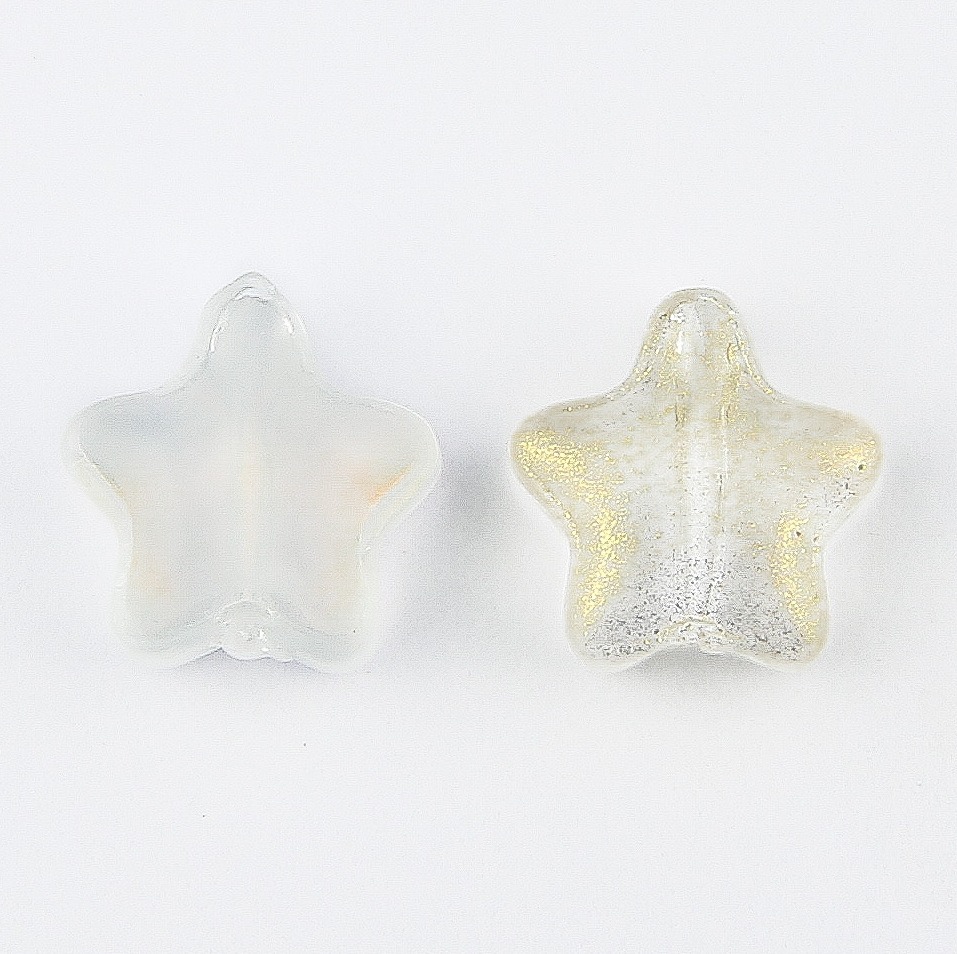 Glass Star Beads