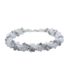 White Crystal Kumihimo Bracelet Kit