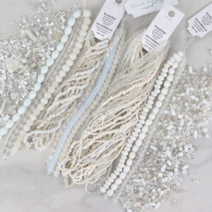 White Indian Bead Bundle