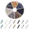 9mm Twisted Bugle Beads - Riverside Beads