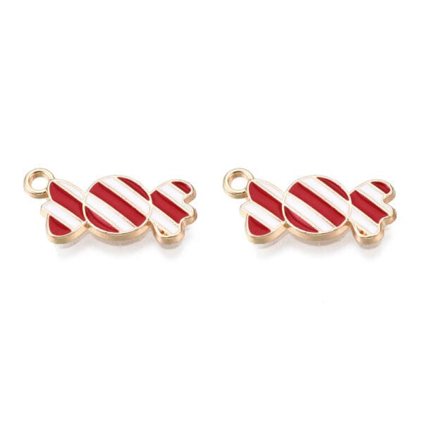 Enamel Sweet Charms Christmas - Riverside Beads