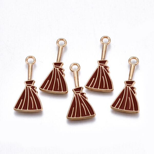 Enamel Broomstick Charms - Riverside Beads