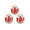 Enamel Present Charms with Diamante - Riverside Beads