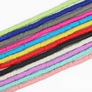 3mm Clay Heishi Beads -Riverside Beads