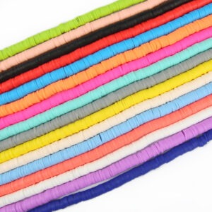 6mm Clay Heishi Beads - Riverside Beads