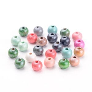 8mm Wooden Bead Mix