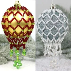 Beaded Bauble Net Kits - Makes 2 - Riverside Beads