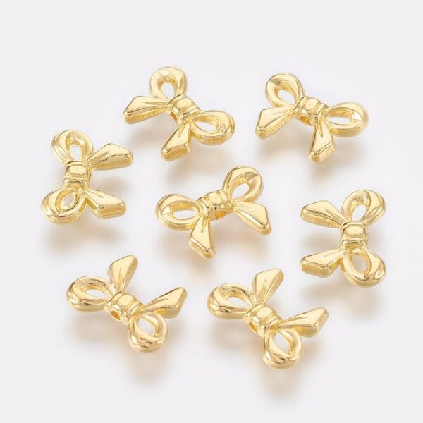 Bow Spacer Beads - Riverside Beads