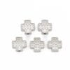 Cross Shaped Spacer Beads - Riverside Beads