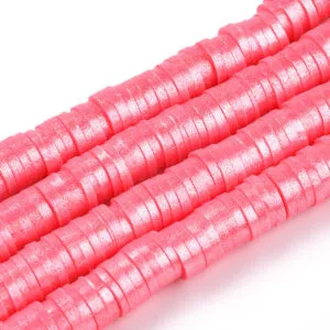 Pearlized Heishi Clay Beads - Riverside Beads