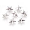 Star Spacer Beads Silver - Riverside Beads