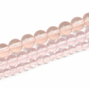 Glass Beads - Pink - Riverside Beads