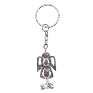 2025 Angel Frame Keyring - Riverside Beads