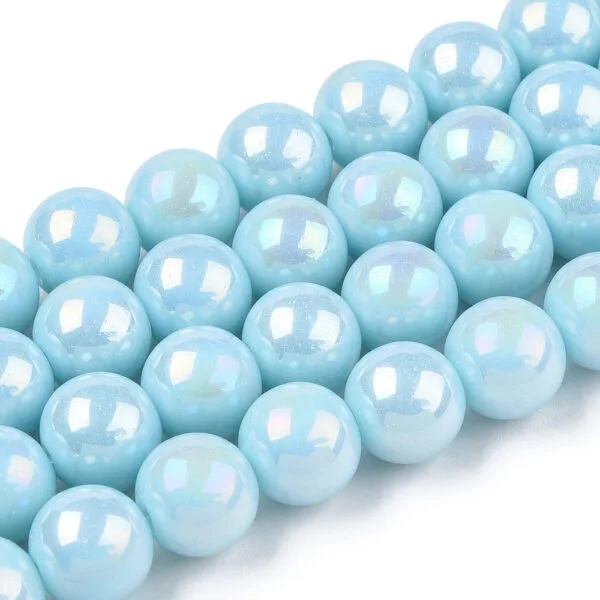 Glass Pearlised Beads - Image 3