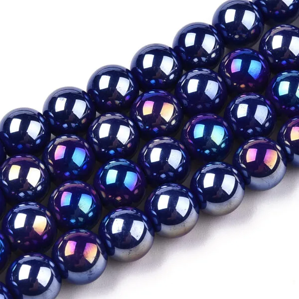 Glass Pearlised Beads - Image 6