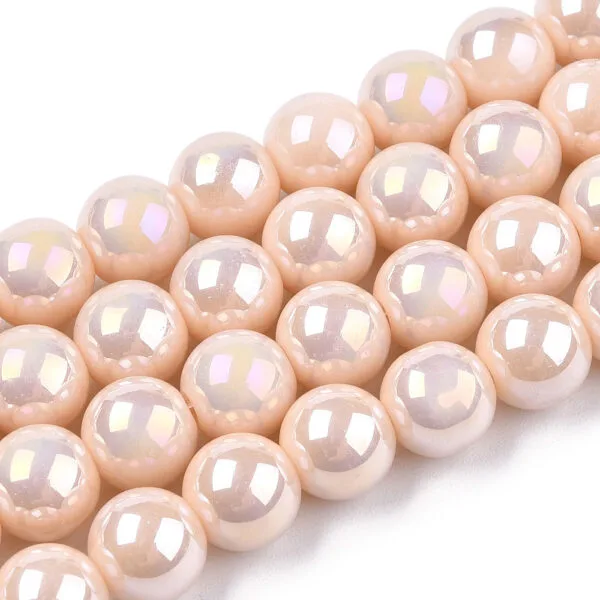 Glass Pearlised Beads - Image 7