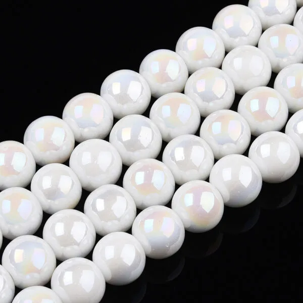 Glass Pearlised Beads - Image 10