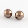 8mm Acrylic Angel Head Bead in Coffee Brown is used in beading kits