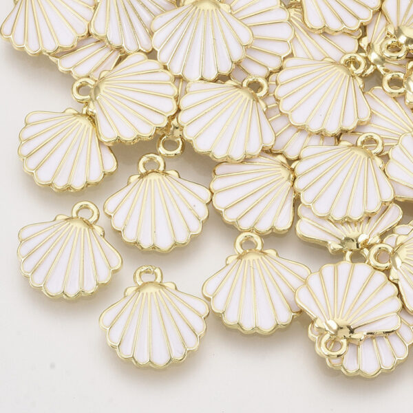 Enamel Shell Charms