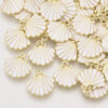 Enamel Shell Charms - Riverside Beads