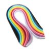 The small quilling paper starter pack comes in a range of sizes with a large variety of vibrant colours to choose from.