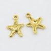 Starfish Charms - Gold