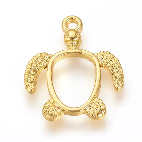 Turtle Open Pendant Frames - Image 2