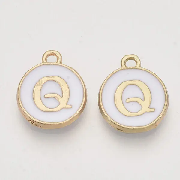 Enamel Alphabet Charms - Image 18