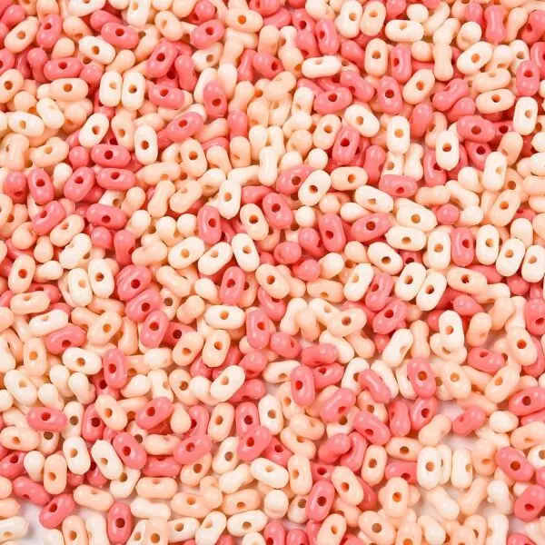 Peanut Bead in Peach