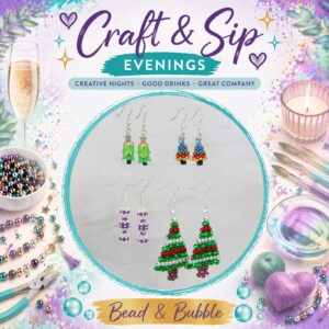 Christmas Beaded Earrings Workshop