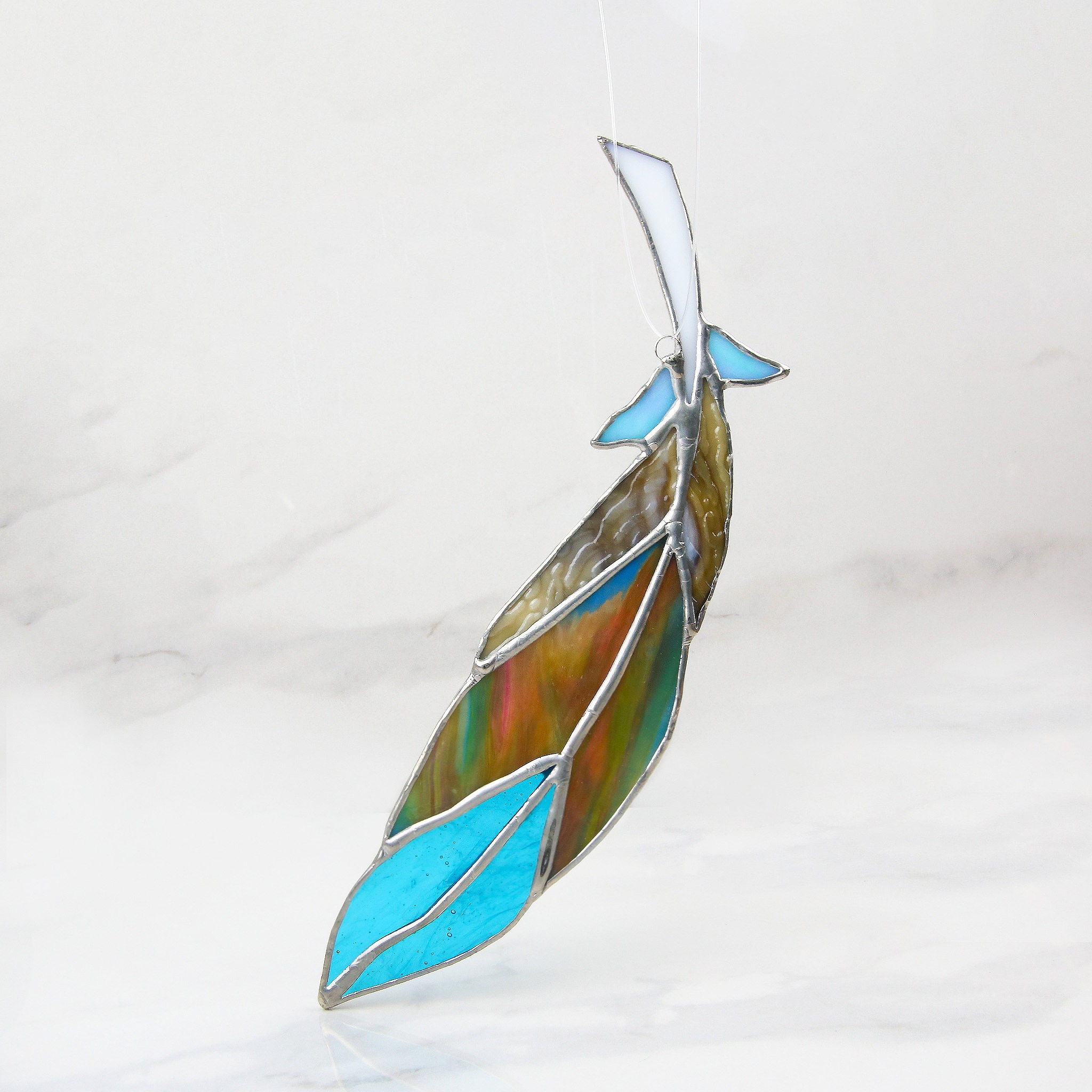Feather Light Catcher Stained Glass Workshop