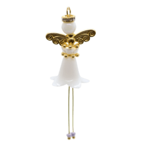 Pearl Princess Beaded Charm