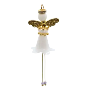 Pearl Princess Beaded Charm