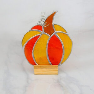 Pumpkin Tealight Holder Stained Glass Workshop