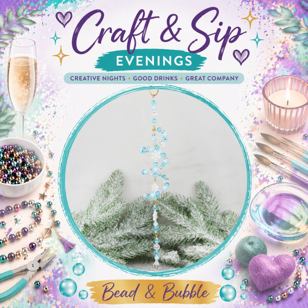 Winter Spiral Christmas Decoration Workshop at Riverside Beads