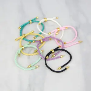 Cord Slider Bracelets - Riverside Beads