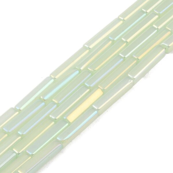 Glass Rectangle AB Bead - Image 3