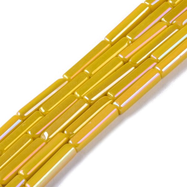 Glass Rectangle AB Bead - Image 2