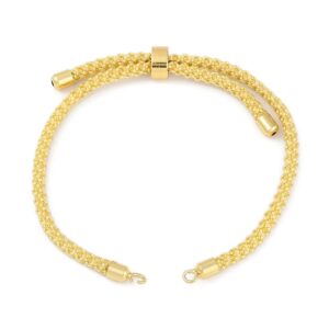 Gold Slider Cord Bracelet