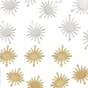 Starburst Link Connector Charm
