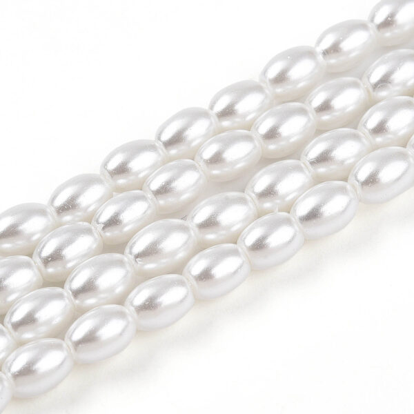 White Oval Pearl - OP1