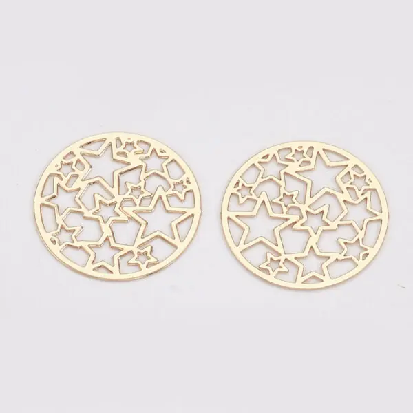 Star Link Connector Charms - Riverside Beads