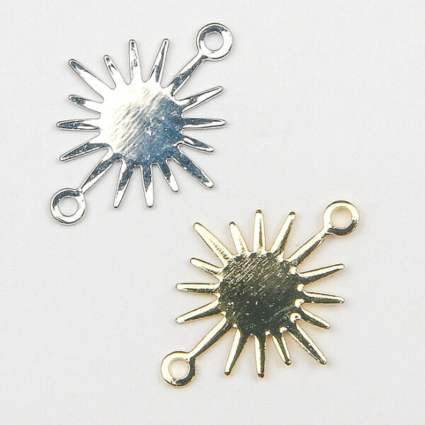 Starburst Link Connector Charm - Small - Riverside Beads