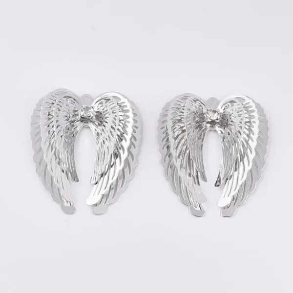 Wing Connector Charm - Riverside Beads